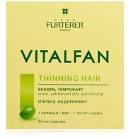 Rene Furterer Vitalfan Dietary Supplement Sudden, Temporary Thinning Hair, 30 count
