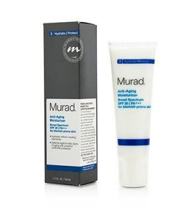 Murad Anti-Aging Acne Anti-Aging Moisturizer Broad Spectrum - SPF 30 PA - 1.7 oz Murad Anti-Aging Acne Anti-Aging Moisturizer Broad Spectrum - SPF 30 PA - 1.7 oz