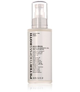 Peter Thomas Roth AHA/BHA Acne Clearing Gel, 3.4 Ounce