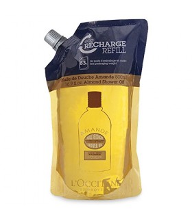 L'Occitane Almond Shower Oil Refill, 16.9 fl. oz.