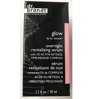 dr. brandt Glow Overnight Resurfacing Serum, 1.7 fl. oz.