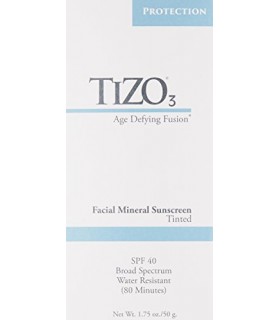 TIZO 3 Tinted Facial Mineral SPF40 Sunscreen , 1.75 oz TIZO 3 Tinted Facial Mineral SPF40 Sunscreen , 1.75 oz