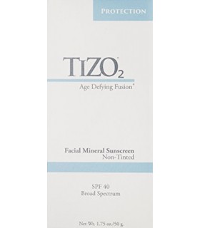 TIZO 2 Non-Tinted Facial Mineral Sunscreen SPF 40 , 1.75 oz