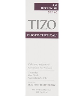 TIZO Photoceutical AM Replenish SPF 40 Sunscreen Primer, 1 fl. oz. TIZO Photoceutical AM Replenish SPF 40 Sunscreen Primer, 1 fl. oz.