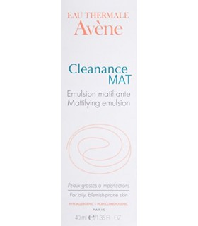 Eau Thermale Avène Cleanance Mat Mattifying Emulsion, 1.35 fl. oz.