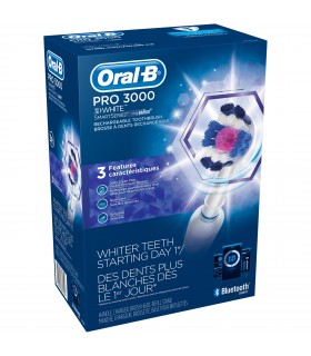 Oral-B Pro 3000 3D White SmartSeries Rechargeable Toothbrush Oral-B Pro 3000 3D White SmartSeries Rechargeable Toothbrush
