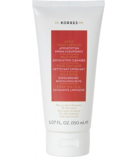 Korres Wild Rose Exfoliating Cleanser 5.07 oz/ 150 ml Korres Wild Rose Exfoliating Cleanser 5.07 oz/ 150 ml