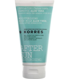 Korres After Sun Moisturising Aloe Vera Body Milk 150ml