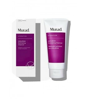 Murad AHA/BHA Exfoliating Cleanser, Step 1 Cleanse/Tone, 6.75 fl oz (200 ml) Murad AHA/BHA Exfoliating Cleanser, Step 1 Cleanse/Tone, 6.75 fl oz (200 ml)