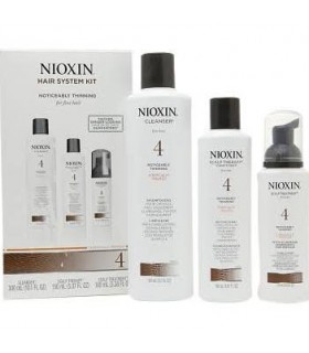 Nioxin System 4 Kit 3 Piece Noticeably thinning thinning hair Nioxin System 4 Kit 3 Piece Noticeably thinning thinning hair