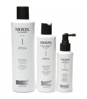 Nioxin System 1 Kit 3 Piece for Normal to Thin Hair