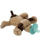 WubbaNub WN22294 Brown Puppy Pacifier