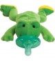 WubbaNub Green Frog Infant Pacifier