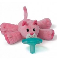 Wubbanub Pink Kitty Infant Pacifier (Pink Kitty)