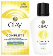 Olay Complete Lightweight Day Fluid Moisturiser Sensitive Skin Spf15