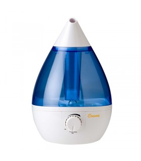 Crane Drop Ultrasonic Cool Mist Humidifier Blue White