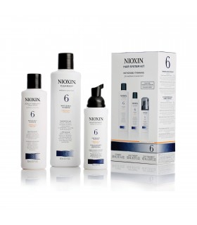 Nioxin System 6 Kit 3 Piece for Thinning Medium to Coarse Hair Nioxin System 6 Kit 3 Piece for Thinning Medium to Coarse Hair