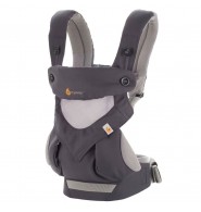 Ergobaby four position 360 baby carrier - cool air - carbon grey