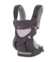Ergobaby four position 360 baby carrier - cool air - carbon grey